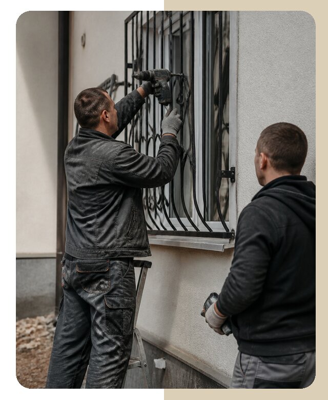Установка наружных решеток в Самаре от 4952 р. | ДвериЛегко-Смр